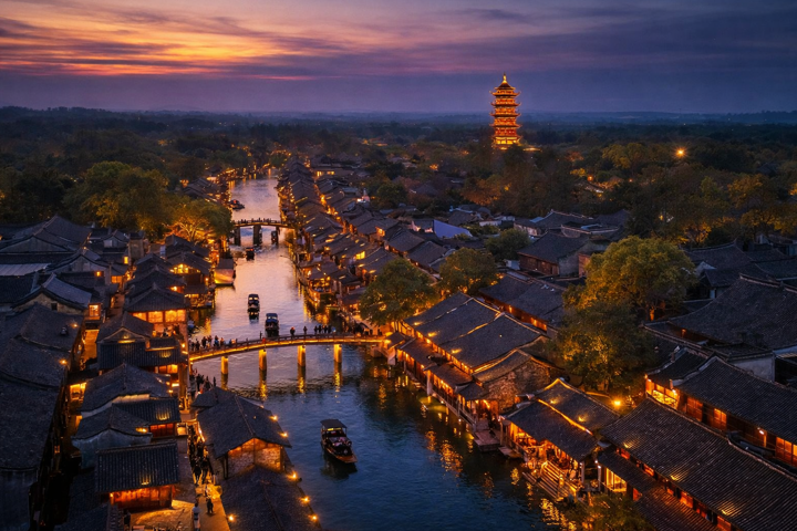 [우전1박] 상하이 근교 우전 수향마을 1박 2일 투어 [NO팁, NO쇼핑, NO옵션, 5성급리조트, 한국어 가이드]